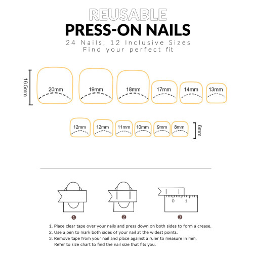 Glossy Pink Black False Toenails for Manicure Lovers