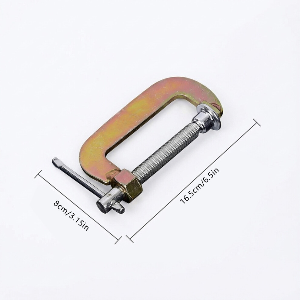 (4Inch) Steel C-Clamp For Woodworking & Diy 6434023534299