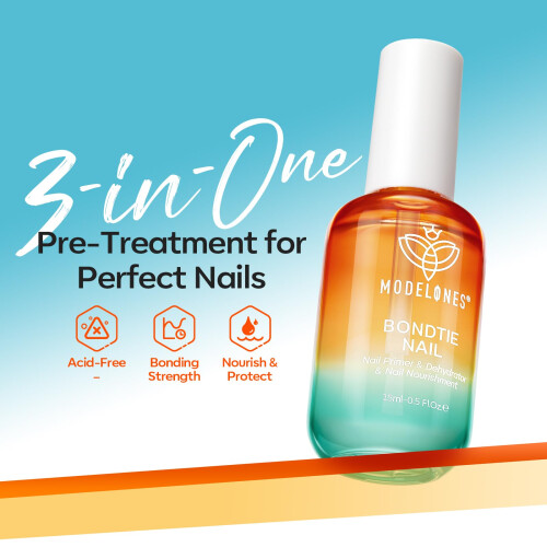 Modelones Nail Dehydrator and Primer, 3-in-One 1