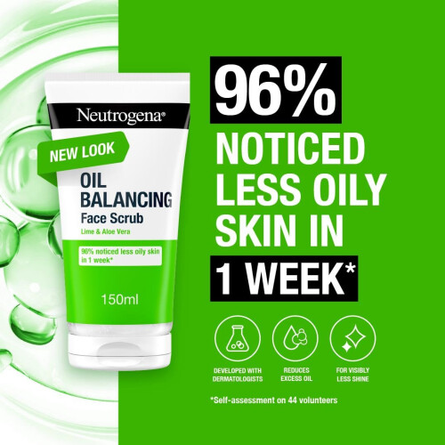 Neutrogena Neutrogena Oil Balancing Face Scrub (1x 2