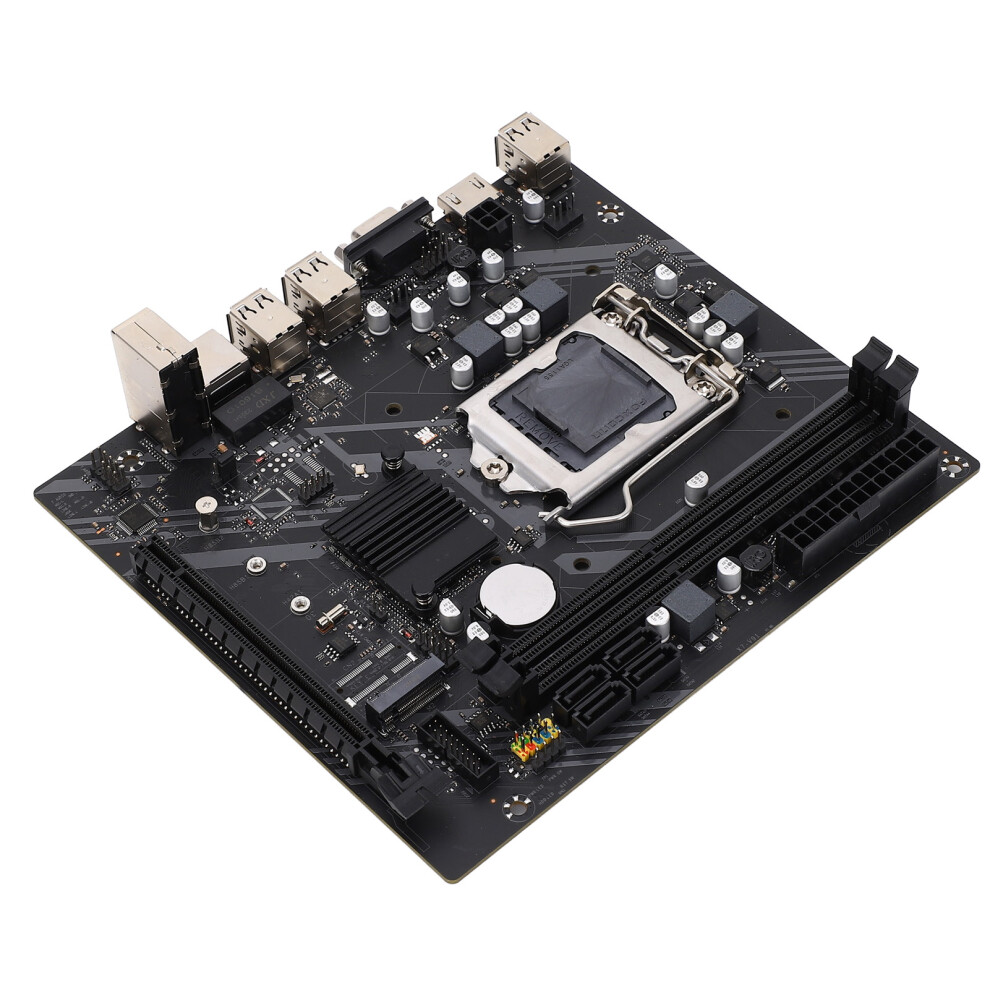 H61m Motherboard 1155Pin Ddr3, Quad Core, Dual Channel, Hd Interface 3631388591490