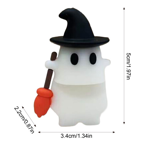 (E) Spooky Ghost Keychain Mystery Box for Teens & Adults