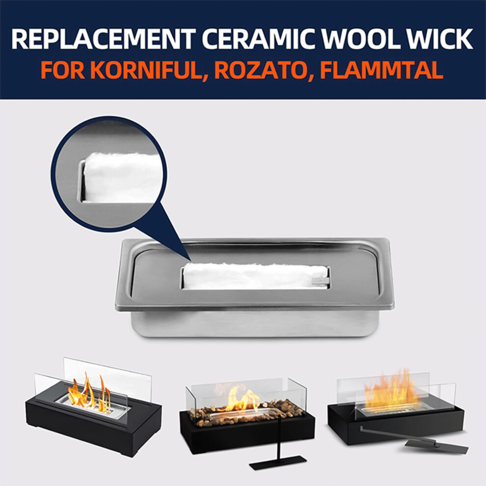(5Pcs Package) Fireproof Ceramic Fiber Blanket For Stoves & Fireplaces 6431700961942