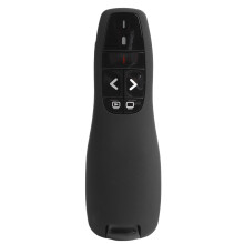 Kabelloser Presenter-Fernbedienung 2,4 GHz, lange Kontrollreichweite, ABS, AAA-Batterie nicht im Lieferumfang enthalten