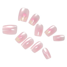 (XS) Ongles en Gel Chat Carrés DIY