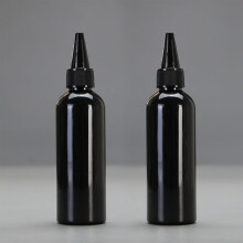 (Black) Leak-Proof Twist Top Bottles for Paint & E-Liquid