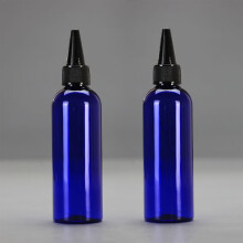 (Blue And Black) Leak-Proof Twist Top Bottles for Paint & E-Liquid