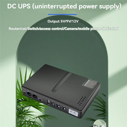 UPS Battery Backup Uninterruptible Power Supply 85‑265V UPS Battery Replaceable EU-Plug 2