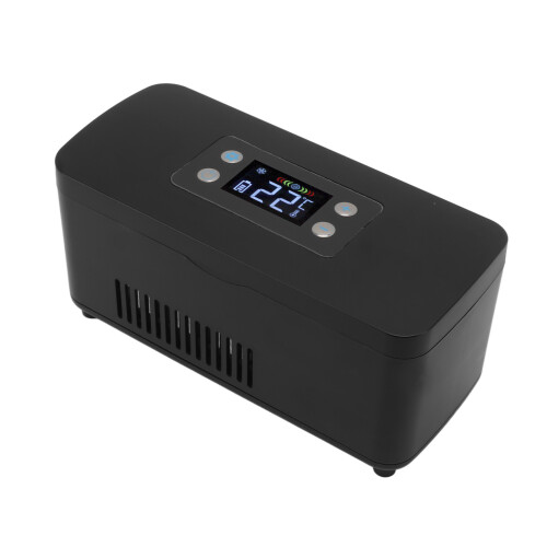Insulin Cooler Box 3x18650 Black EU Plug 34.5oz