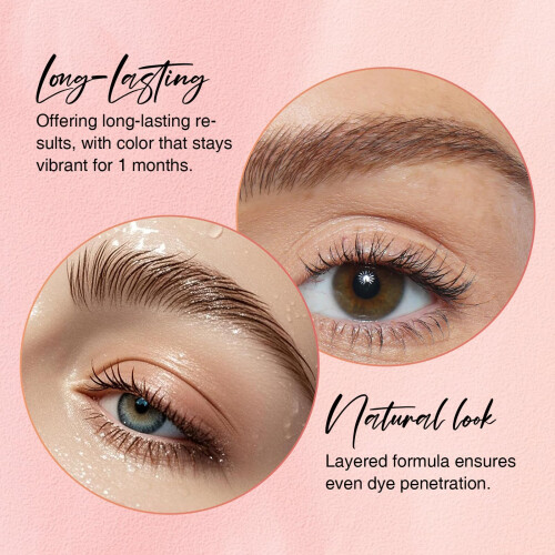 Eyebrow Dye Kit, 2 in 1 1