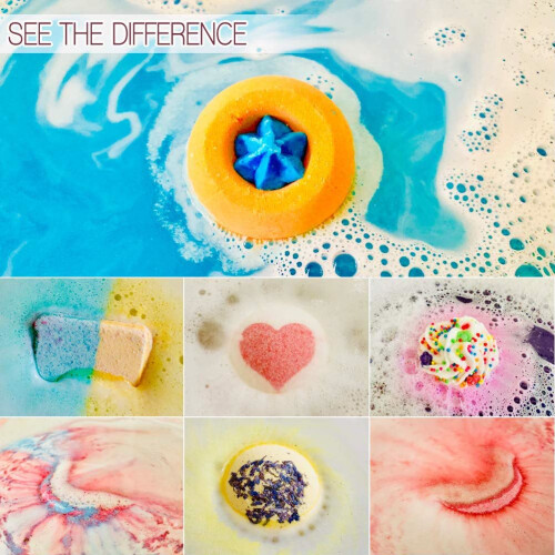 STNTUS INNOVATIONS 7 Natural Bath Bombs 1
