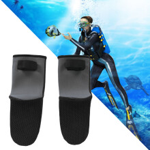 3mm Neoprene Diving Socks, Anti-Slip, Thermal, Gray, Size L