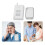 Wireless Caregiver Pager System with Vibration, Long Range for Elderly Use 9