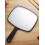 OMIRO Hand Mirror, Large Black Handheld 5