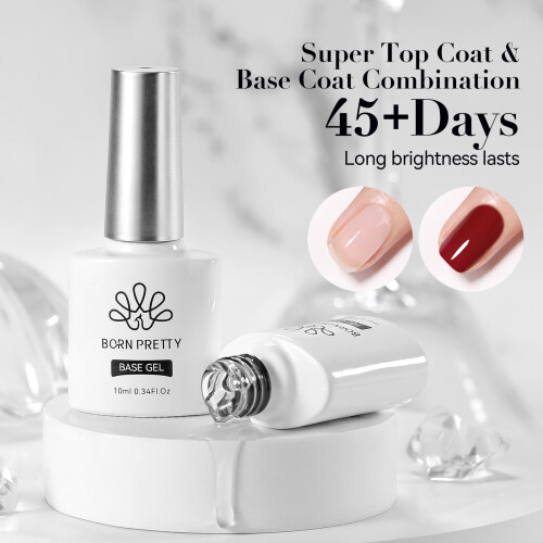 BORN PRETTY Base Gel and Super 1