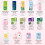 LAIKOU Face Mask Skincare Set, 24 7