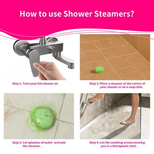 24 pcs Shower Steamers Aromatherapy Shower 2