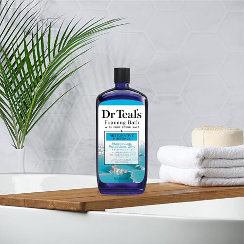 Dr Teals Restorative Minerals Epsom Foaming 1