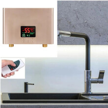 220V Instant Water Heater 5500W Wandgemonteerde Elektrische Verwarmingen voor Badkamer Warm Water Douche en Thuis Keuken Verwarming