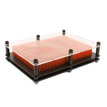 3D Pin Art Board Toy Rectangle 20x15cm Imagination Red L
