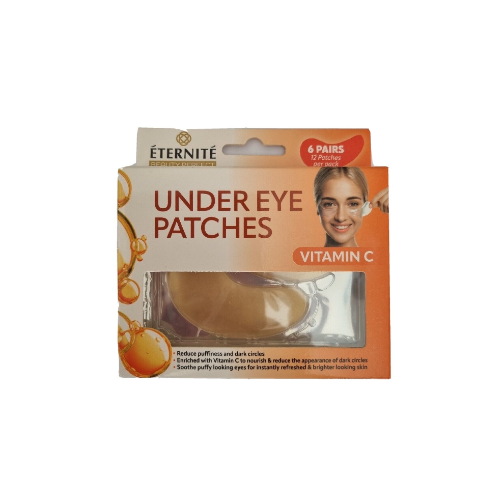 Eternite Under Eye Patches, Vitamin C 6 Pairs/12 Patches