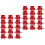Red Head Chicken Nipple Waterer 30 Pcs Set 1