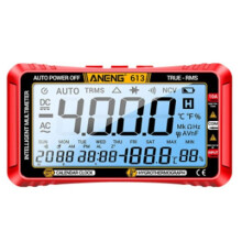 ANENG Multimeter Real- Power-Off Measuring Tester AC/ Ammeter Voltmeter 4000 Count Digital Multimetro Tester