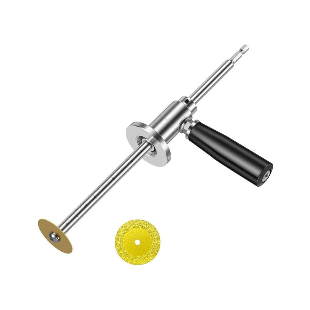 Inside Pipe Cutter For Pvc Pipe Cutter,For 1-1/2In To 8In Pvc Pipe, 7Inch Adjustable Cutting Depth With Cutting Wheel 4712256503759