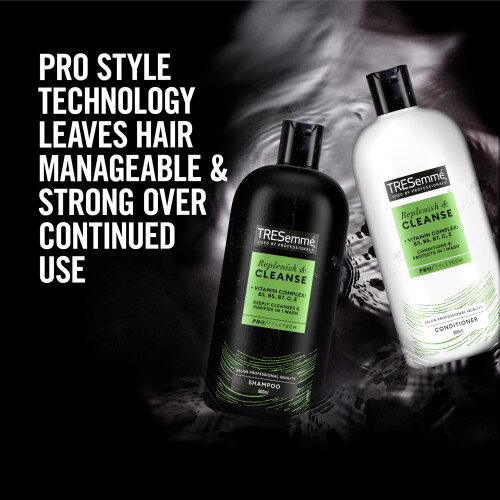 TRESemmé TRESemmé Replenish & Cleanse Shampoo with 2