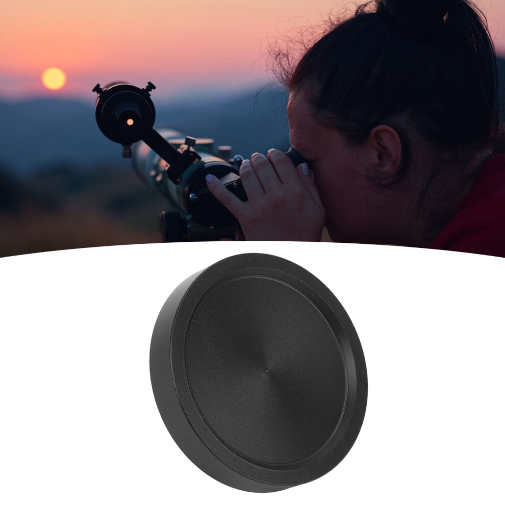 M54x0.75 Aluminium Alloy Telescope Eyepiece Dust Cap Astronomical Accessory Black 8371388597157