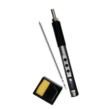 PTS100 T12 5-20V PD65W Portable Electric Soldering Iron Metal Body Temperature Adjustable Solder Welding Station,T12-I