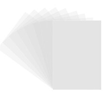 Shrink Plastic Sheets for Kids Crafts,Large Size Sheets,Frosted Blank Shrink Art Paper, DIY