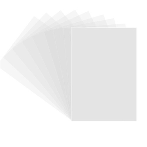 Shrink Plastic Sheets for Kids Crafts,Large Size Sheets,Frosted Blank Shrink Art Paper, DIY