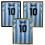 (Gold) DIY Football Shirt Frame: Ready-Made, Easy Insert (32x22") 2