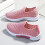 (Pink, 36) Leichte Damen Mesh-Stretchschuhe 1