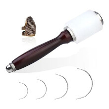 Leather Mallet Hammer, Leather Carving Hammer, Leather Mallet for Leather DIY Engraving Punching Stamping