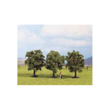 NOCH Apple (3) Classic Trees 8cm HO Gauge Scenics 25113