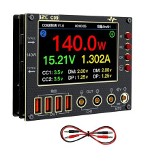 Waveform Ammeter with Charging TestData Voltage Measurement Multimeter Test,with TestLead, for Mobile Phone Reairing
