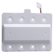 Refrigerator LED Light Module with Cover Refrigerator Lamp Assy Module for Replace: W11043011 W10866538