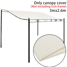 (3mx2.6m) 300D Waterproof Canvas Tent Top Outdoor Shelter