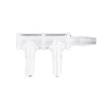 30 Conectores Tipo F de Tres Vías, Lado PP, 2,4 mm, para Tubería de Agua, Manguera para Acuario, Separador de Agua Pagoda.