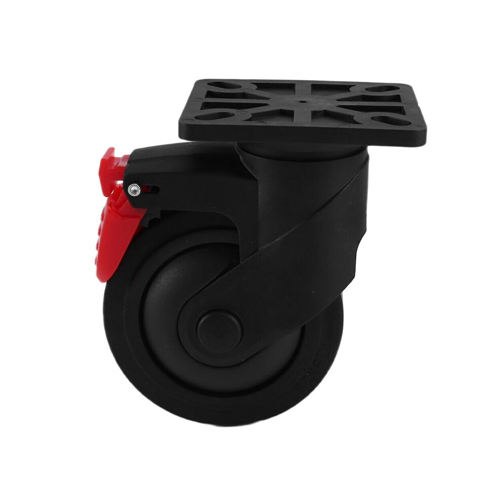5 Inch Caster Wheel With Brake Bracket Mute Swivel Casters For Workbenche Machine Electric Equipment Shelve Trash Bin 6032425869744