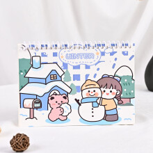 (Fairy Tales in Winter) Cartoon Scrapbook Notebook - Thanksgiving Gift