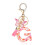 (G) Butterfly Pink Letter Pendant Keychain for Backpack 1