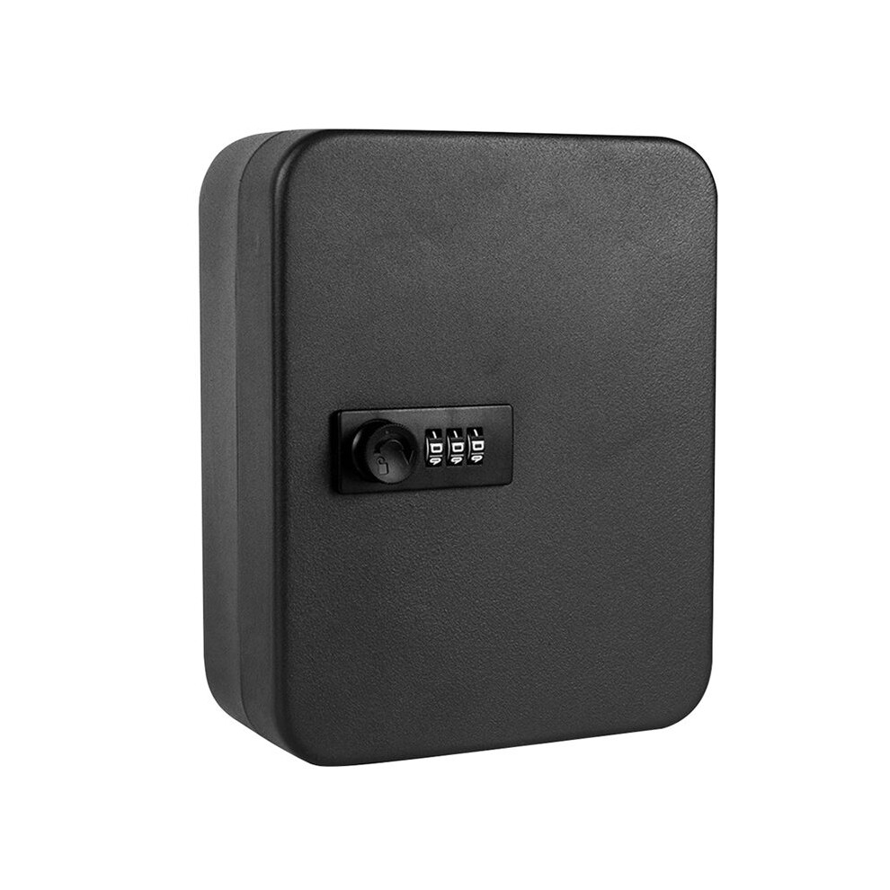 Combination Key Cabinet 20 Key Hooks Key Box Wall Mounted Locking Key Organizer Key Cabinet Security Lock Box Code Lock 4712847507982