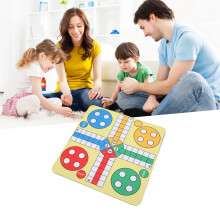 Faltbares Leder-Schachspielbrett 24x24cm – Waschbar & Platzsparend