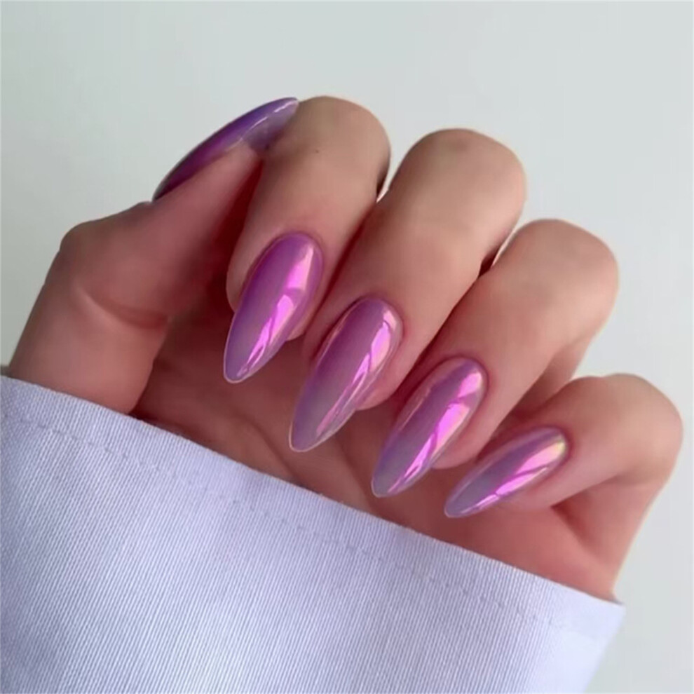Reach-Tools 24Pc Glossy Press On Nails Reusable Party Wedding