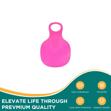 (Pink) Kids & Adults Snow Ski Board - Durable Fan Shape