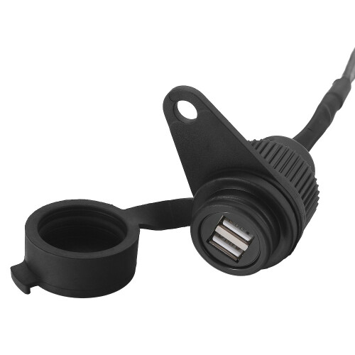 Black R1200GS/R1250GS USB Socket 155x110x50 5V/2A 1