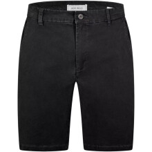 (Black, W32) Ex Jack Wills Mens Slim Chino Shorts Casual Cotton Knee Combat Summer Golf Pants